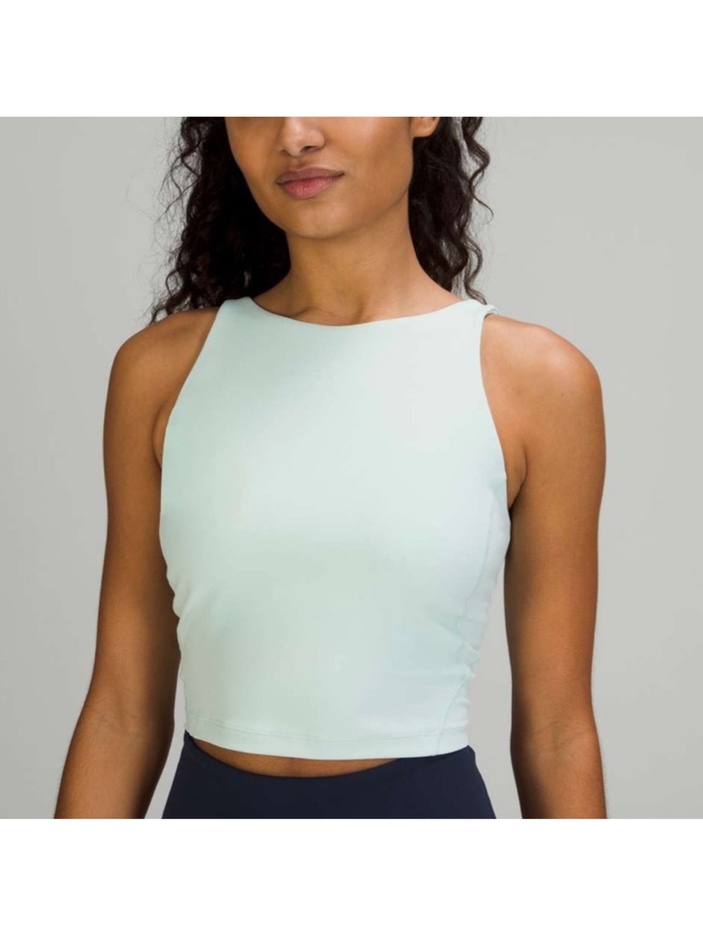 Lululemon High Neck Align Tank Delicate Mint